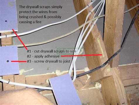 electrical codes for attic wiring